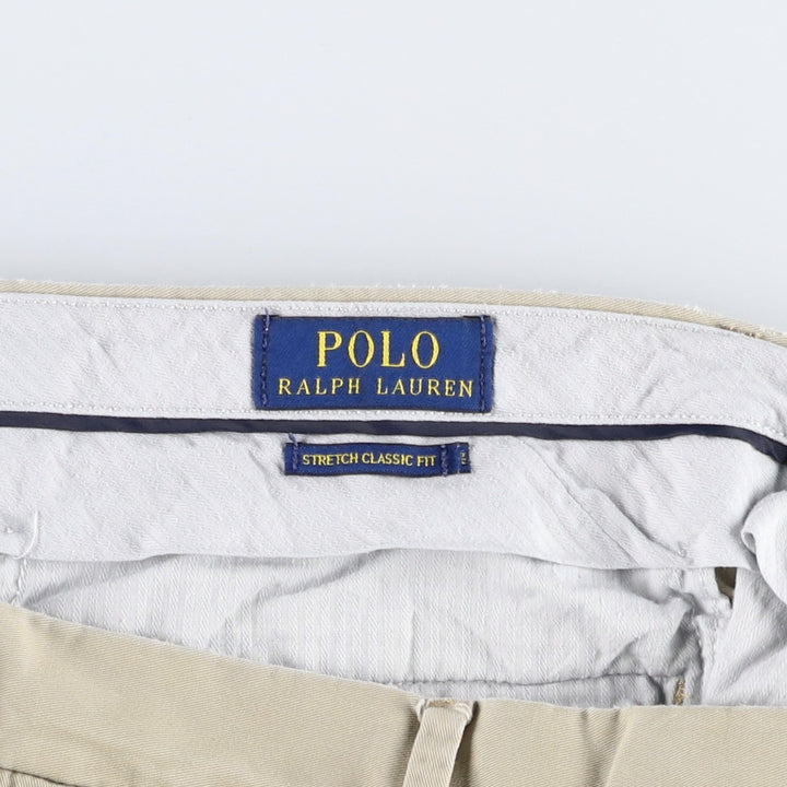 Ralph Lauren POLO RALPH LAUREN Chino Shorts Shorts Men's W36 equivalent cotton Beige type Vintage Second Hand