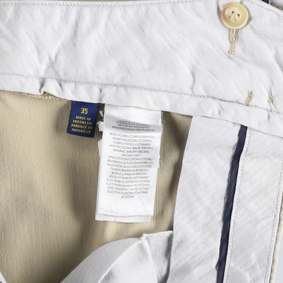 Ralph Lauren POLO RALPH LAUREN Chino Shorts Shorts Men's W36 equivalent cotton Beige type Vintage Second Hand