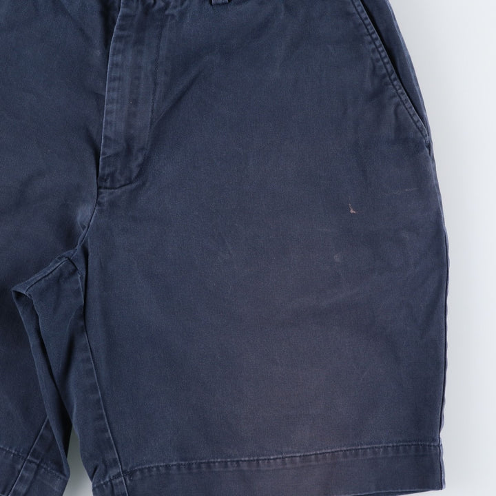 Ralph Lauren POLO by Ralph Lauren PROSPECT SHORT Chino shorts Short pants Men's W33 equivalent cotton navy blue type Vintage Second Hand
