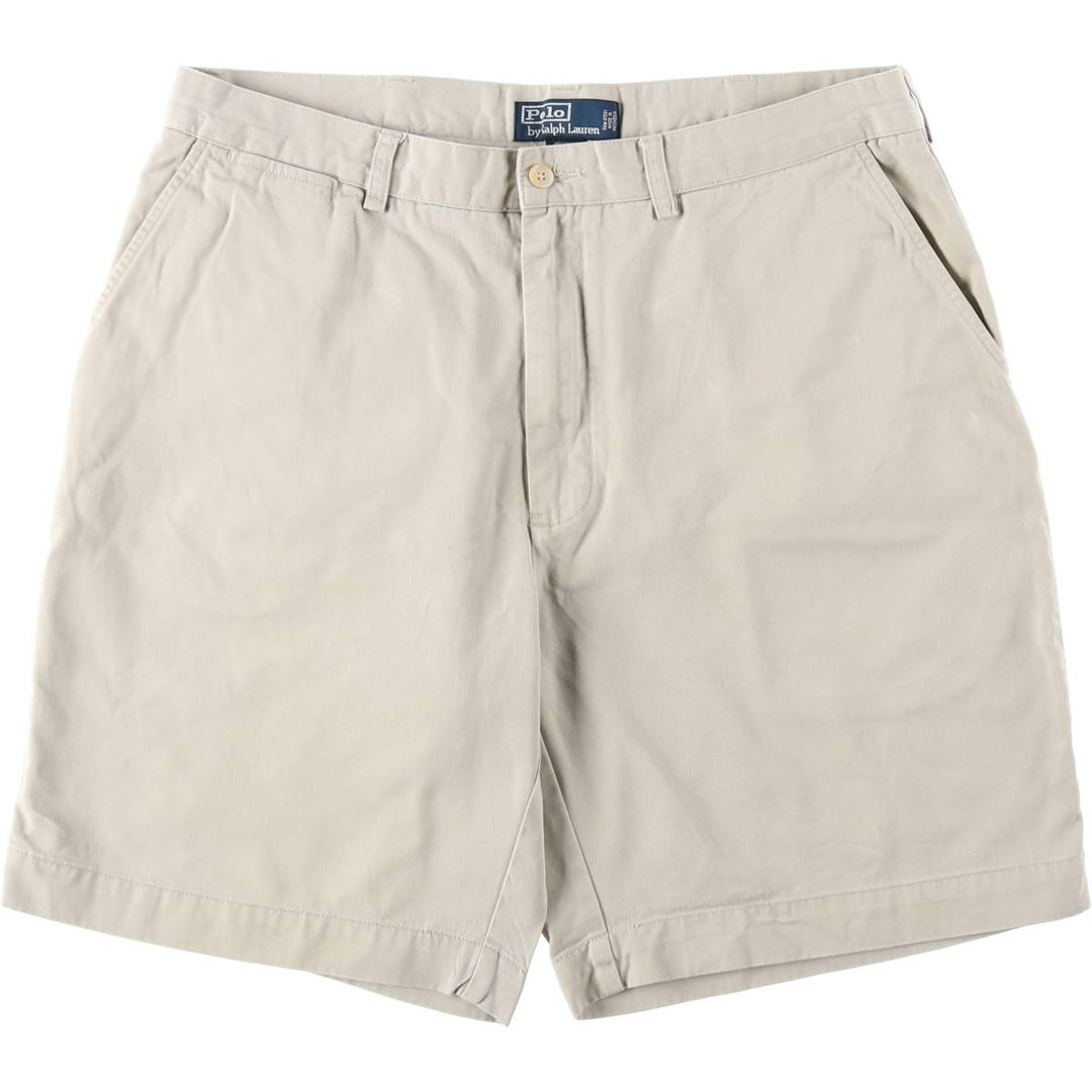 Ralph Lauren POLO by Ralph Lauren PROSPECT SHORT Chino shorts Short pants Men's w36 equivalent cotton Beige type Vintage Second Hand