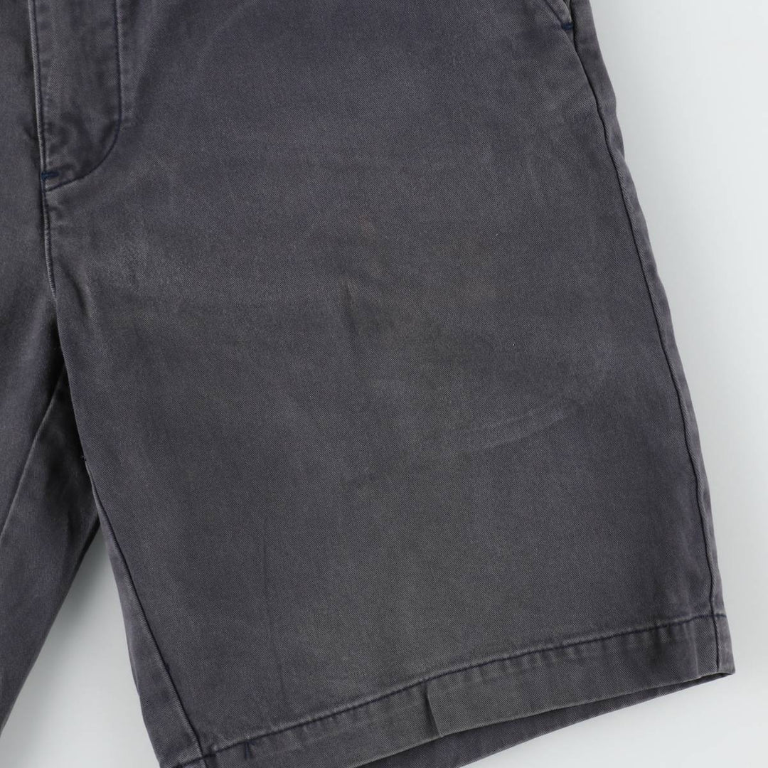 Ralph Lauren POLO RALPH LAUREN Chino Shorts Shorts Men's W31 equivalent cotton navy blue type Vintage Second Hand