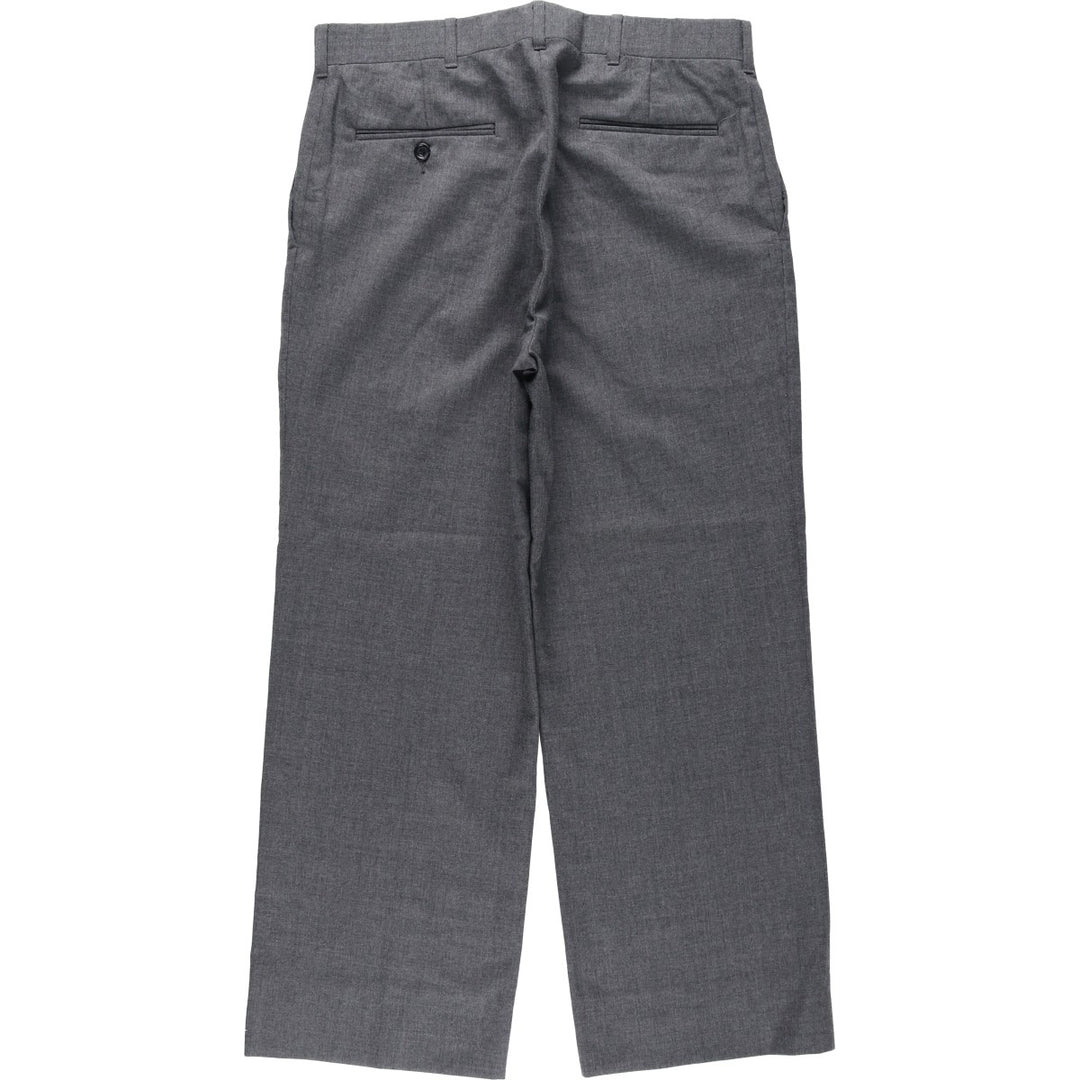 ~90'S KUPPENHEIMER Slacks Pants Men's W32 equivalent Vintage unclear gray type Vintage Second Hand