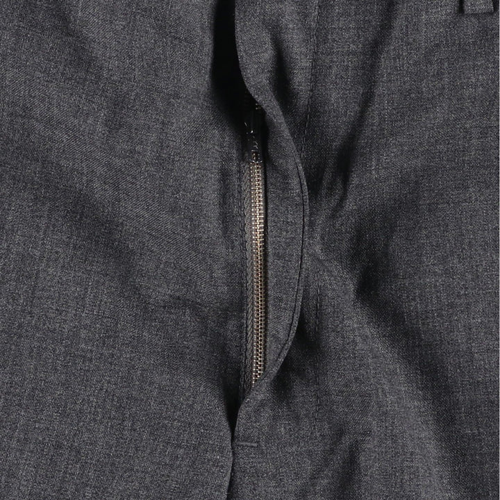 ~1990'S NORDSTROM Wool Pants, Slacks, Made in USA, Men's W35 (approx.), Vintage wool gray type Vintage Second Hand