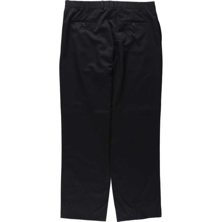 Calvin Klein men's wide-leg slacks, size W36 (approx.) unclear black type Vintage Second Hand