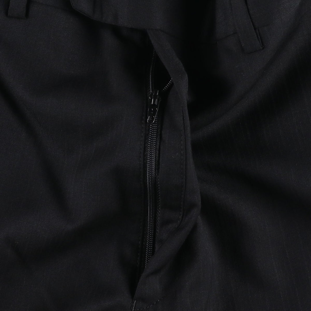Calvin Klein men's wide-leg slacks, size W36 (approx.) unclear black type Vintage Second Hand