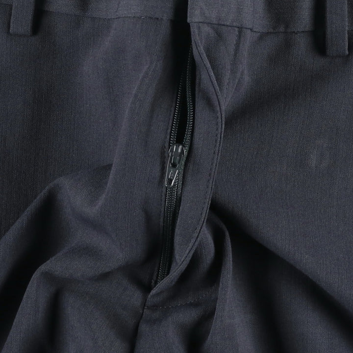 00s~ Calvin Klein slacks for men, size W34 polyester gray type Vintage Second Hand