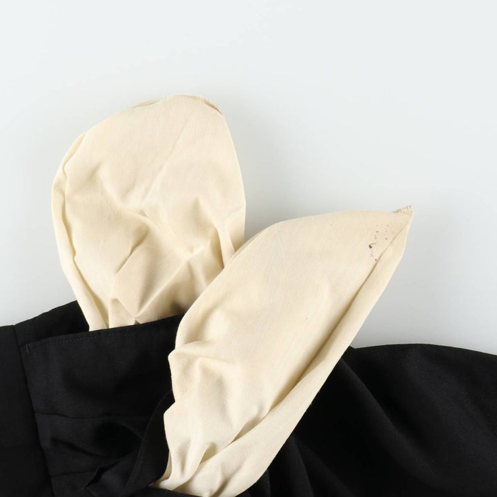 Ralph Lauren LAUREN Lauren Two-pleat wool pants slacks for men, equivalent to W35 wool black type Vintage Second Hand