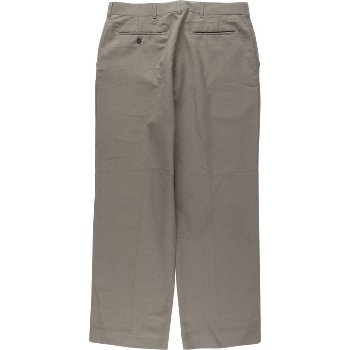 HAGGAR GENTLEMANS FIT Slacks Pants, Made in USA, Men's W34 equivalent. polyester gray type Vintage Second Hand