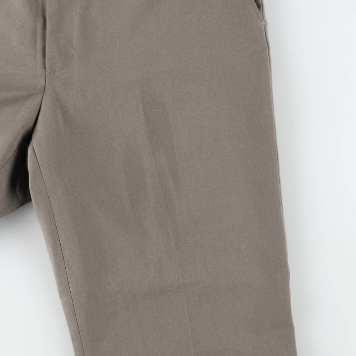 HAGGAR GENTLEMANS FIT Slacks Pants, Made in USA, Men's W34 equivalent. polyester gray type Vintage Second Hand