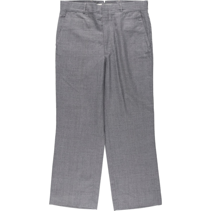 ~90'S ASHER CONVENTRY TROPICAL Trousers Pants Men's W34 equivalent Vintage unclear gray type Vintage Second Hand