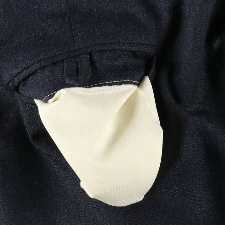 ~90'S John Alexander Wool Pants, Slacks, Made in USA, Men's W32 (approx.), Vintage wool navy blue type Vintage Second Hand