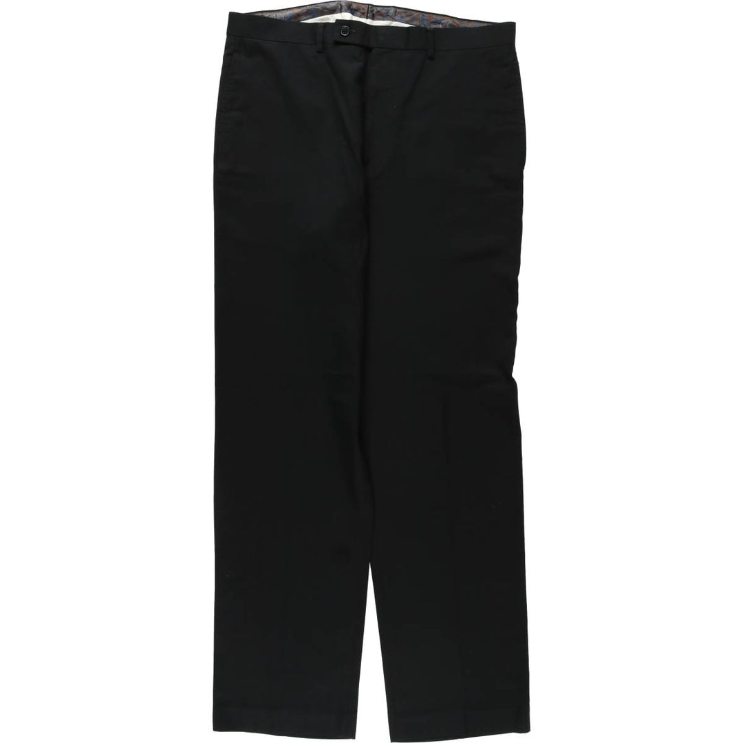 Ralph Lauren LAUREN Lauren slacks pants for men, equivalent to W35 polyester black type Vintage Second Hand