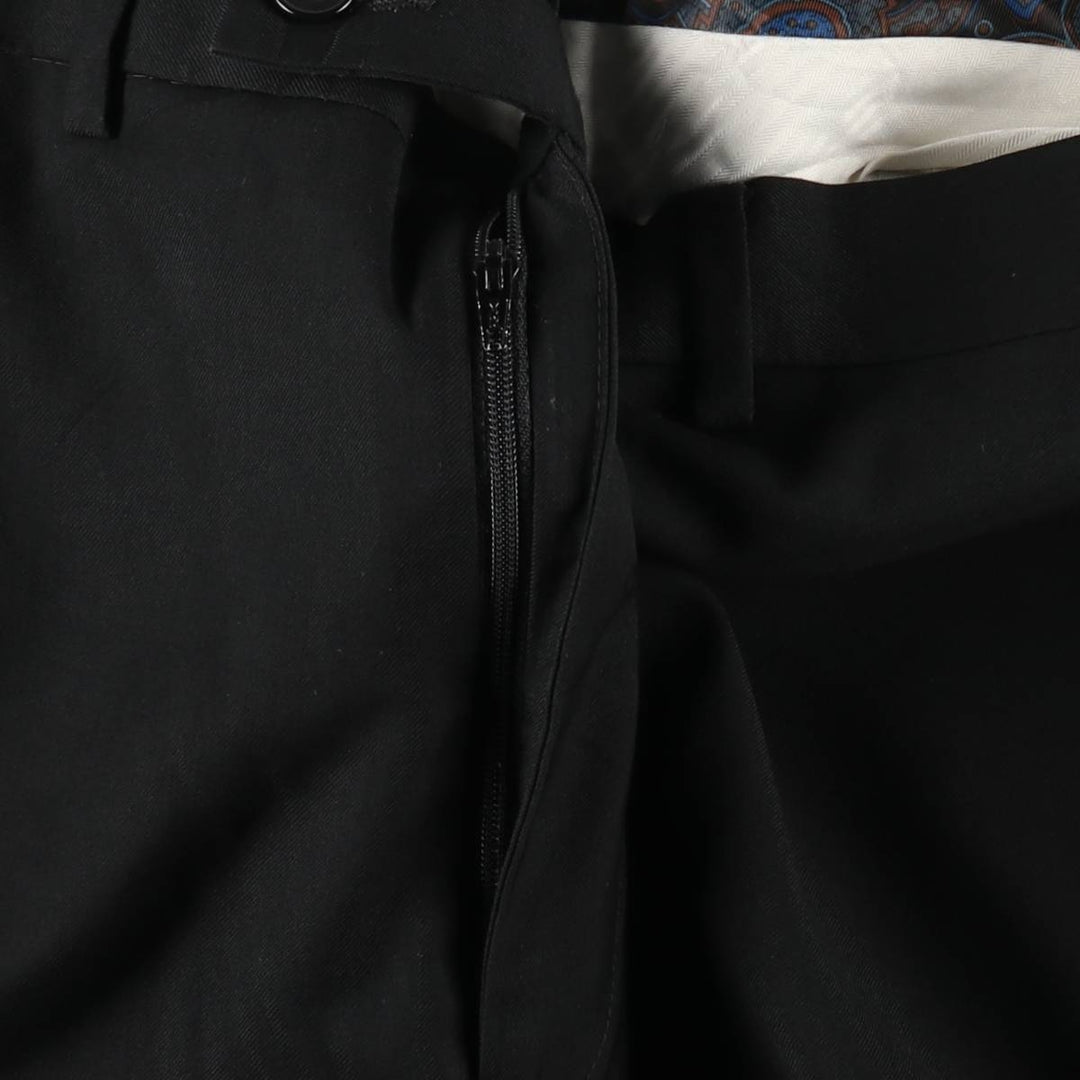 Ralph Lauren LAUREN Lauren slacks pants for men, equivalent to W35 polyester black type Vintage Second Hand