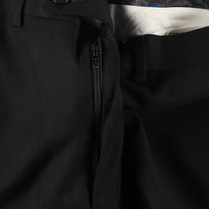 Ralph Lauren LAUREN Lauren slacks pants for men, equivalent to W35 polyester black type Vintage Second Hand