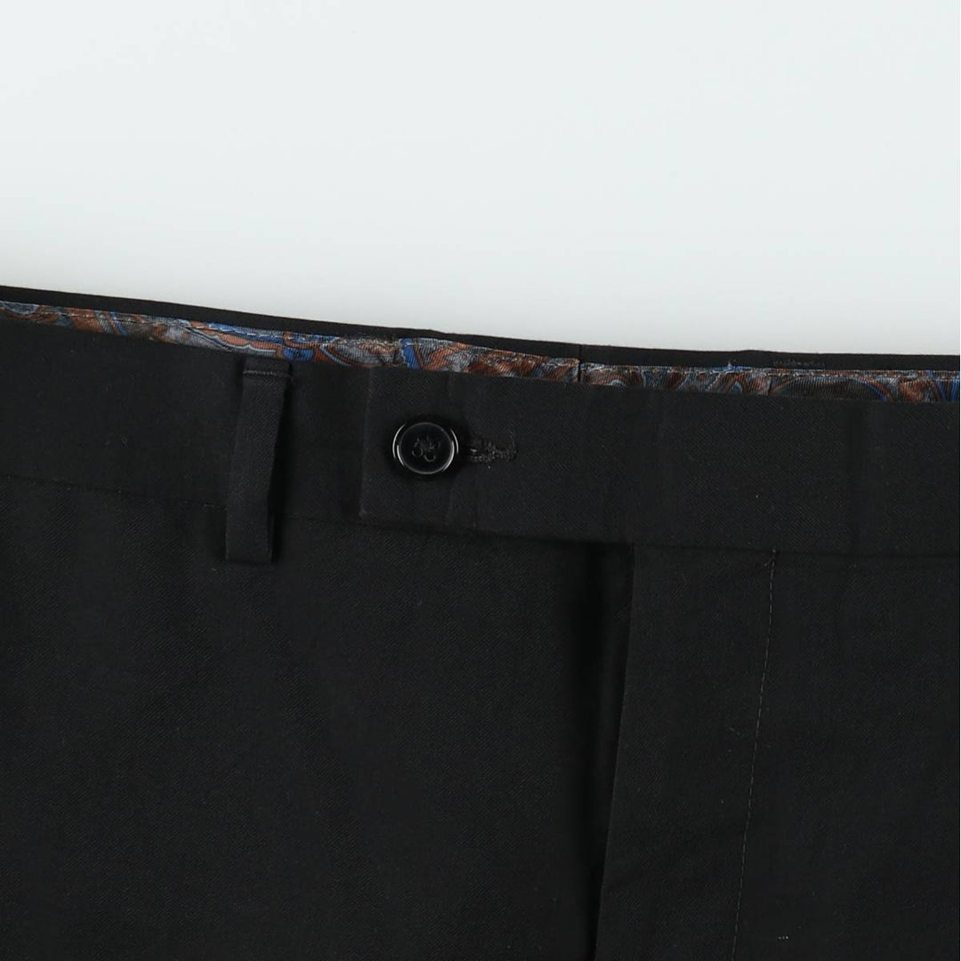 Ralph Lauren LAUREN Lauren slacks pants for men, equivalent to W35 polyester black type Vintage Second Hand