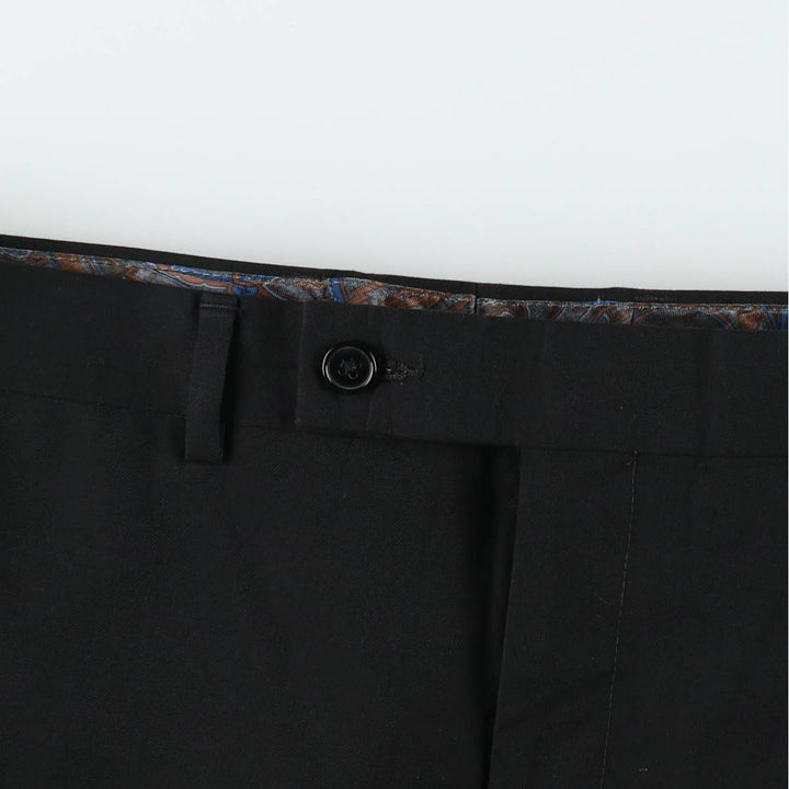 Ralph Lauren LAUREN Lauren slacks pants for men, equivalent to W35 polyester black type Vintage Second Hand