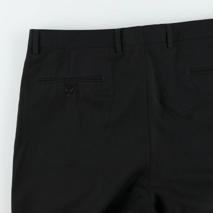Ralph Lauren LAUREN Lauren slacks pants for men, equivalent to W35 polyester black type Vintage Second Hand