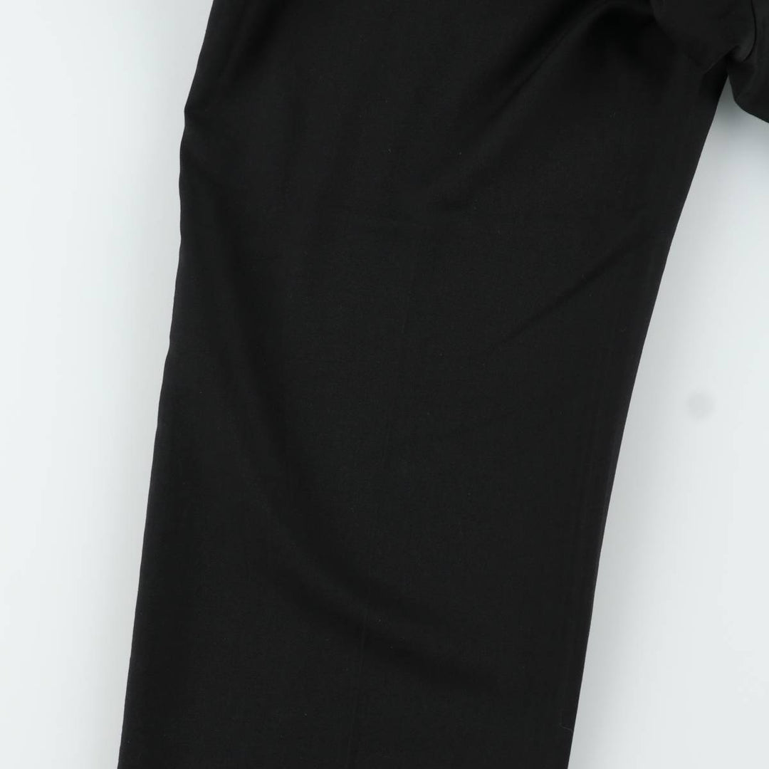 Ralph Lauren LAUREN Lauren slacks pants for men, equivalent to W35 polyester black type Vintage Second Hand
