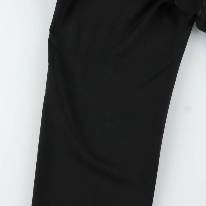 Ralph Lauren LAUREN Lauren slacks pants for men, equivalent to W35 polyester black type Vintage Second Hand
