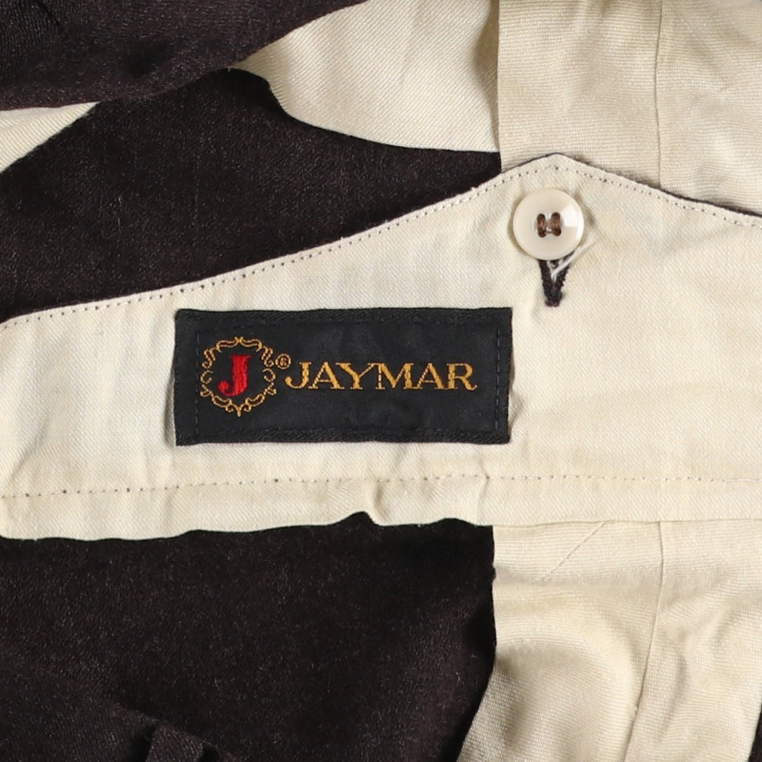 JAYMAR Wool Trousers, Slacks, Men's, Size W34 (approx.), Vintage wool walnut Vintage Second Hand