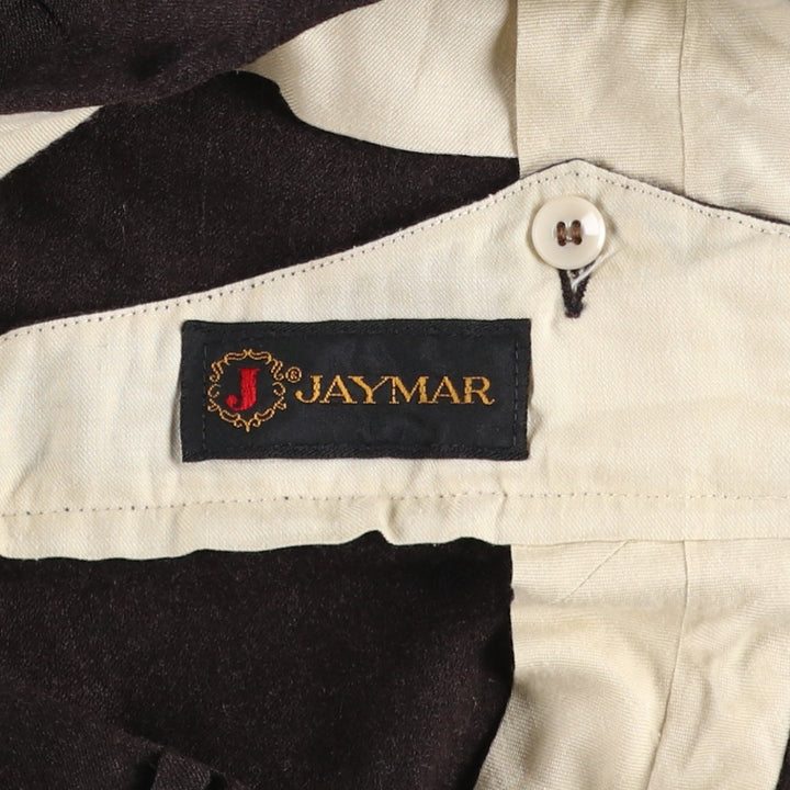 JAYMAR Wool Trousers, Slacks, Men's, Size W34 (approx.), Vintage wool walnut Vintage Second Hand