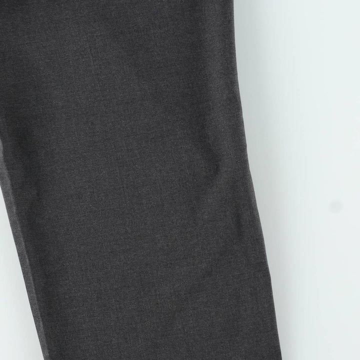 Ralph Lauren LAUREN Lauren Two-pleat wool pants slacks for men, equivalent to W36 wool gray type Vintage Second Hand