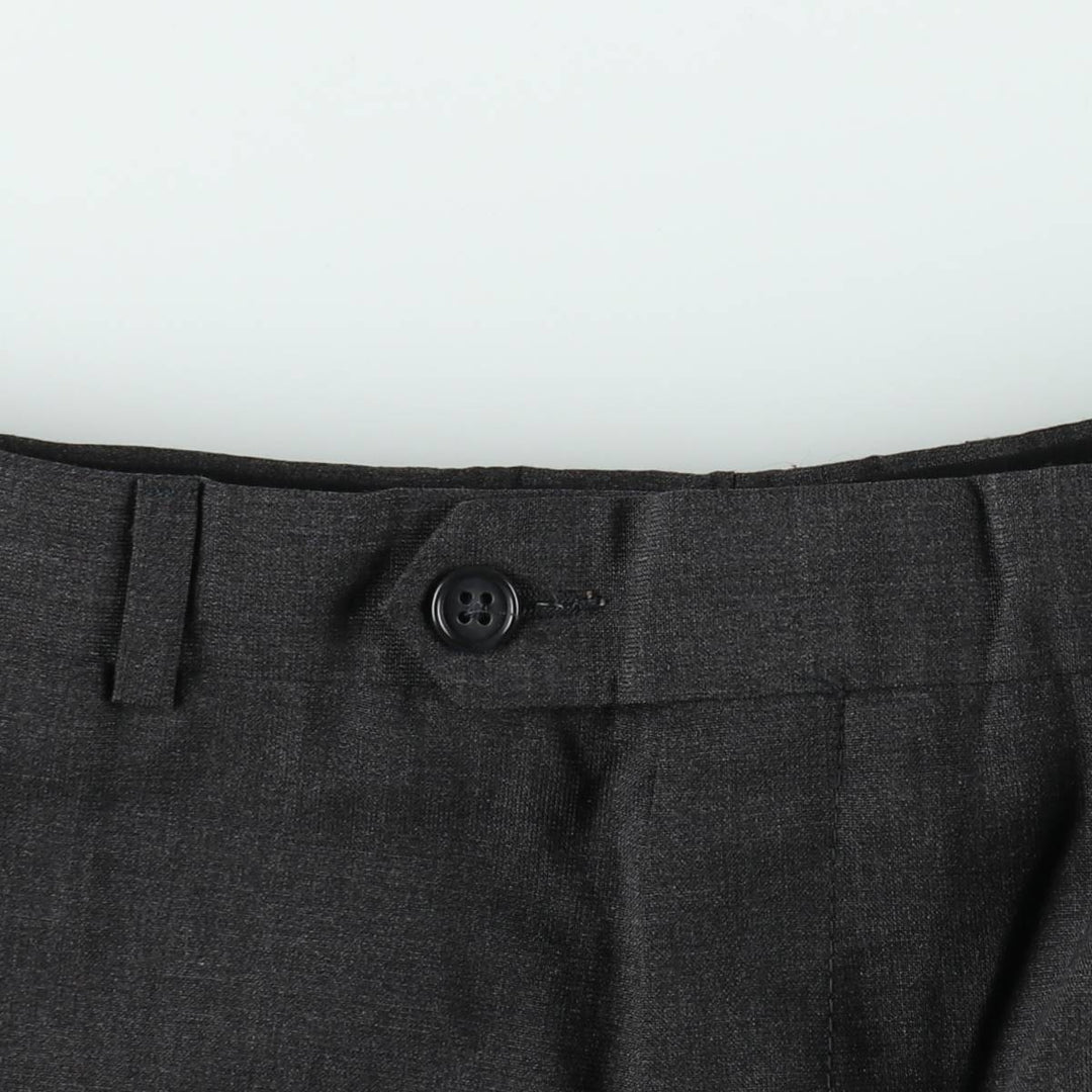 Michael Kors wool trousers/slacks, made in Canada, men's size W35 (approx.). wool gray type Vintage Second Hand