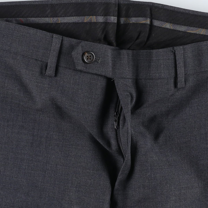 Ralph Lauren Lauren Wool Pants, Slacks, Men's, Size W33 wool Charcoal Vintage Second Hand