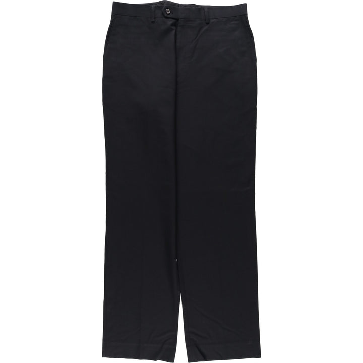 Ralph Lauren LAUREN Wool pants, slacks, men's, W34 equivalent wool navy blue type Vintage Second Hand