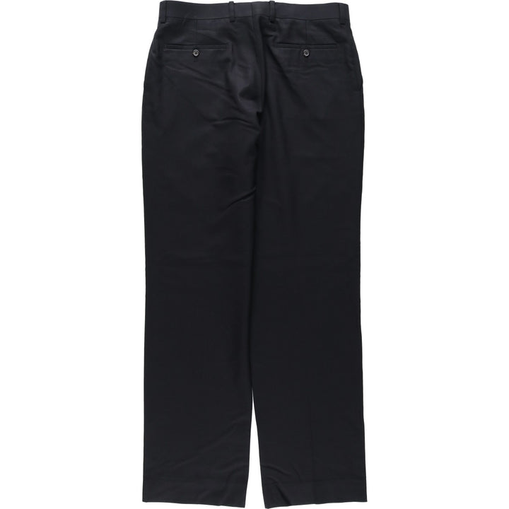 Ralph Lauren LAUREN Wool pants, slacks, men's, W34 equivalent wool navy blue type Vintage Second Hand