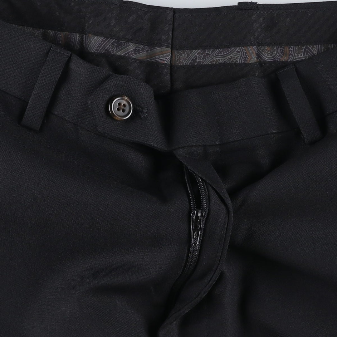 Ralph Lauren LAUREN Wool pants, slacks, men's, W34 equivalent wool navy blue type Vintage Second Hand