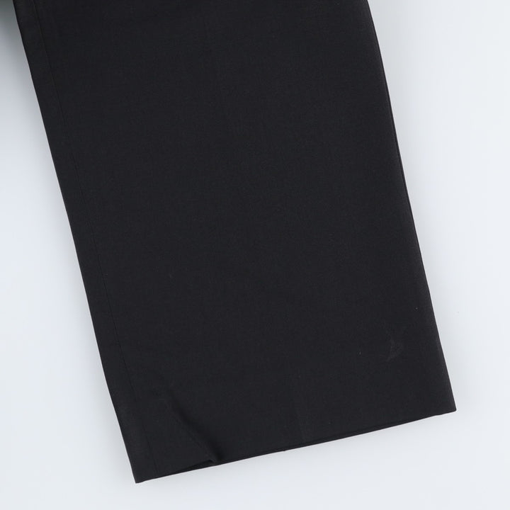 Ralph Lauren LAUREN Wool pants, slacks, men's, W34 equivalent wool navy blue type Vintage Second Hand