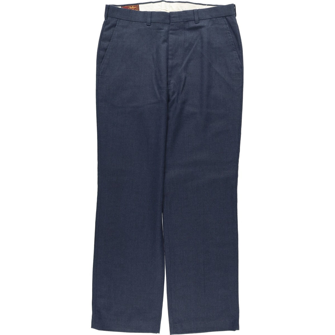 Andhurst slacks pants from the 1990s, made in the USA, men's size W35 (approx.), vintage. unclear navy blue type Vintage Second Hand