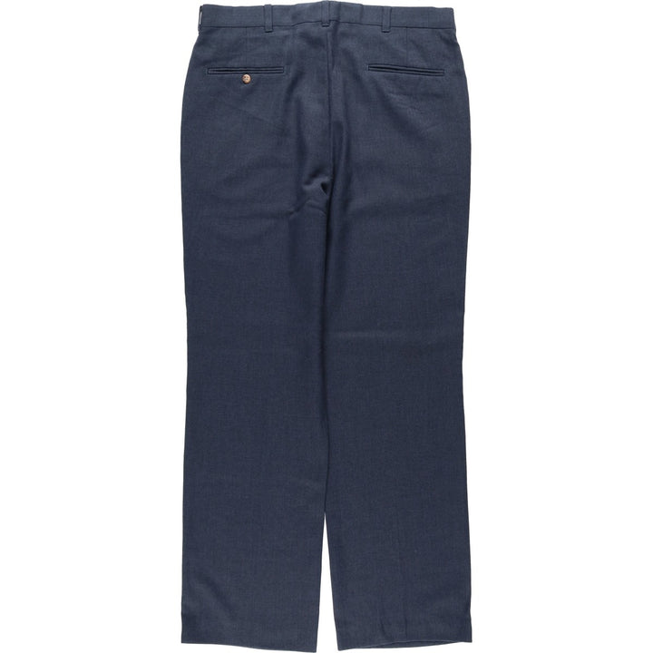 Andhurst slacks pants from the 1990s, made in the USA, men's size W35 (approx.), vintage. unclear navy blue type Vintage Second Hand