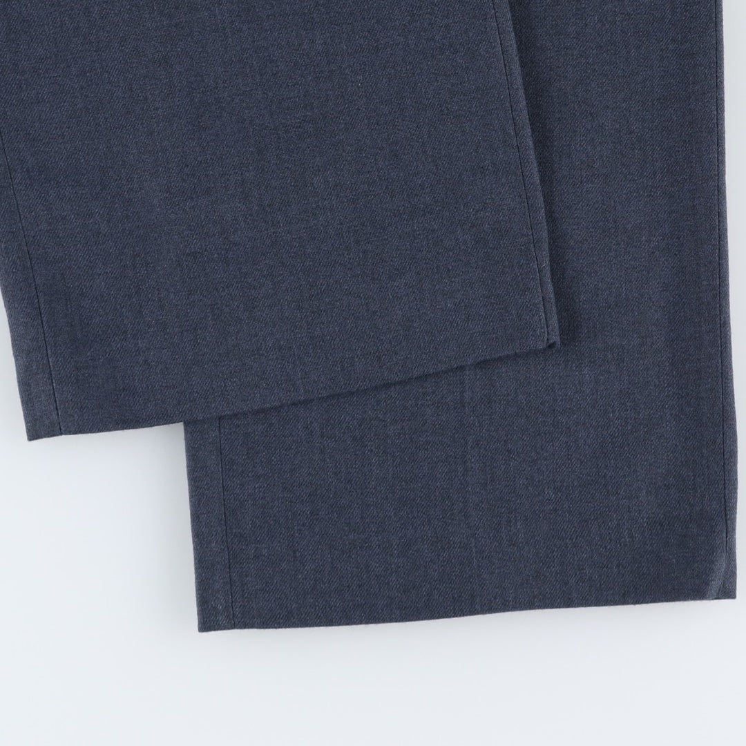 Andhurst slacks pants from the 1990s, made in the USA, men's size W35 (approx.), vintage. unclear navy blue type Vintage Second Hand