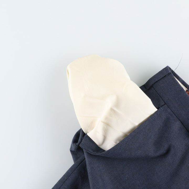 Andhurst slacks pants from the 1990s, made in the USA, men's size W35 (approx.), vintage. unclear navy blue type Vintage Second Hand