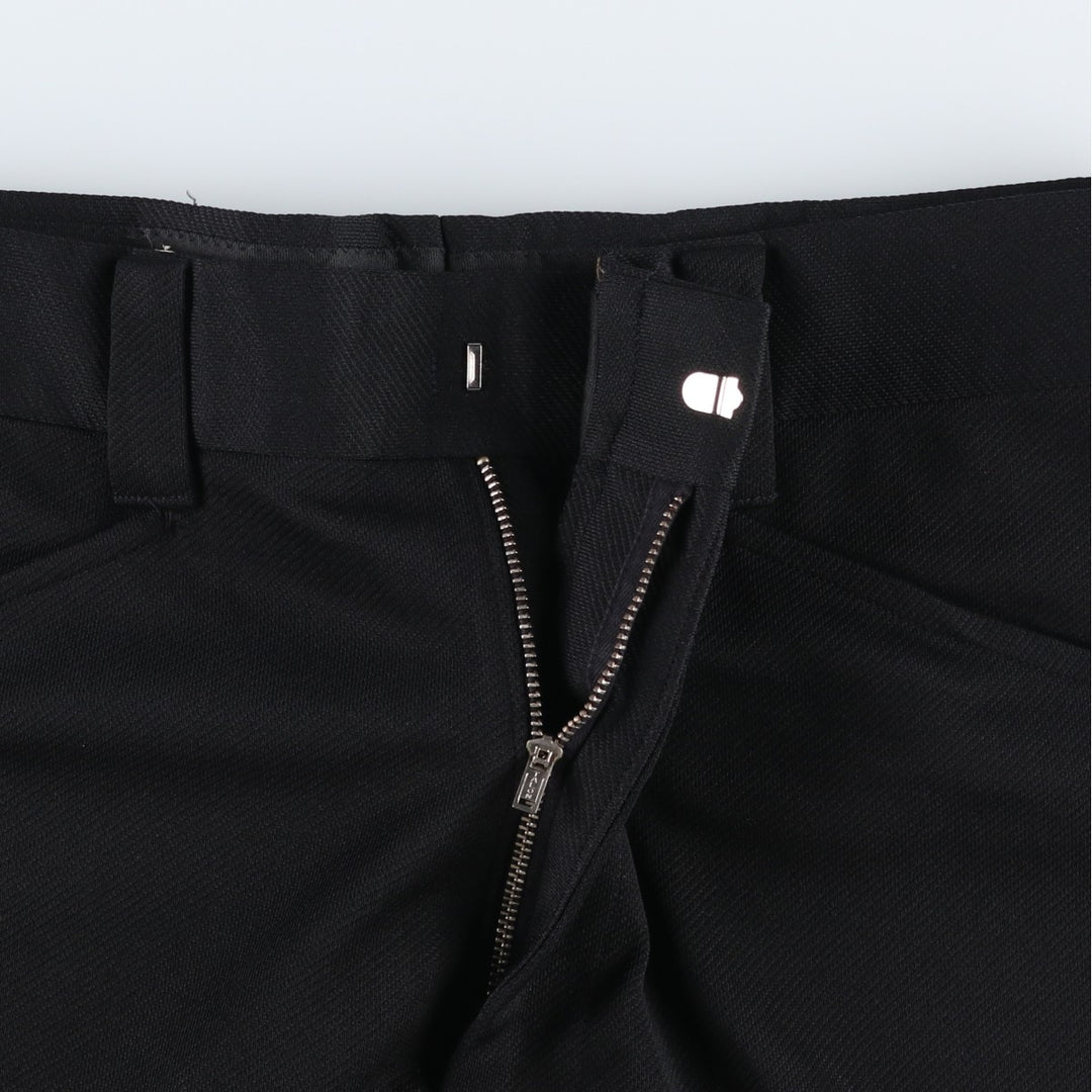 ~70'S Farah Flare Pants, Made in USA, Men's W34 equivalent unclear black type Vintage Second Hand