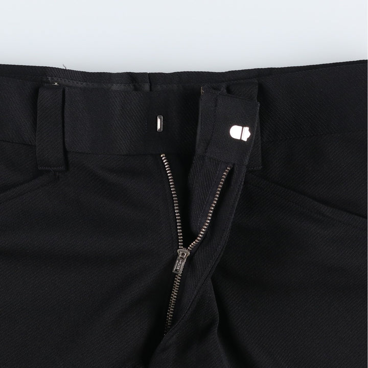 ~70'S Farah Flare Pants, Made in USA, Men's W34 equivalent unclear black type Vintage Second Hand