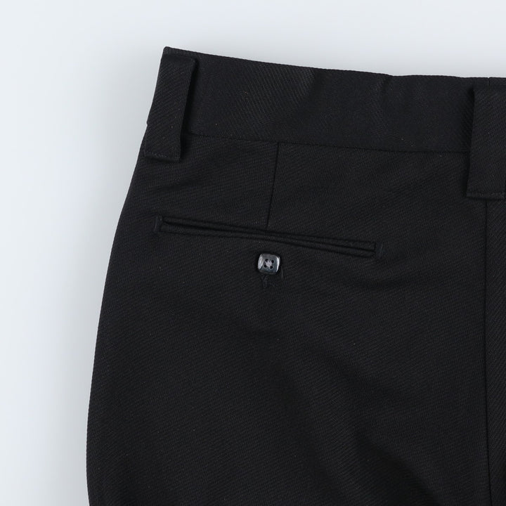 ~70'S Farah Flare Pants, Made in USA, Men's W34 equivalent unclear black type Vintage Second Hand