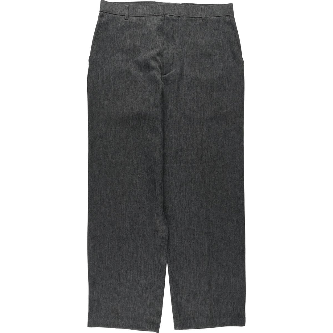 90'S Levi's Action Slacks, Men's, Size 34, Vintage polyester gray type Vintage Second Hand