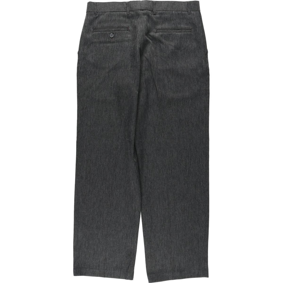 90'S Levi's Action Slacks, Men's, Size 34, Vintage polyester gray type Vintage Second Hand