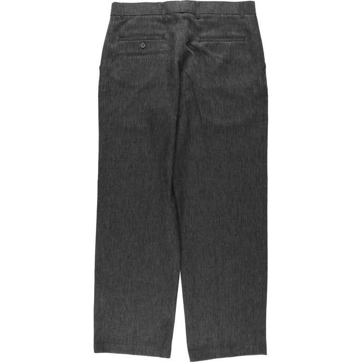 90'S Levi's Action Slacks, Men's, Size 34, Vintage polyester gray type Vintage Second Hand