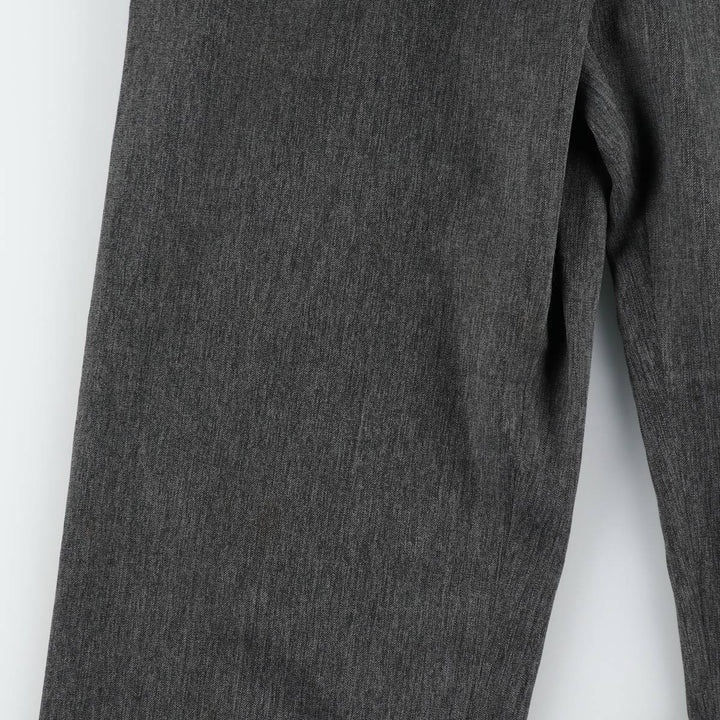 90'S Levi's Action Slacks, Men's, Size 34, Vintage polyester gray type Vintage Second Hand