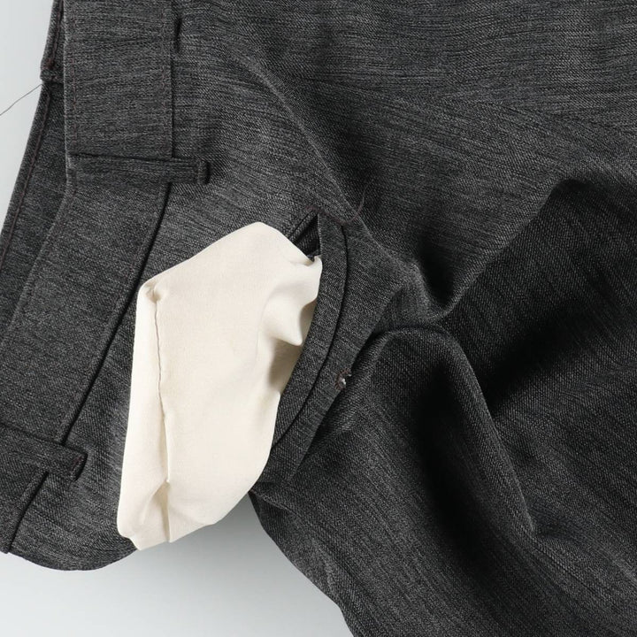 90'S Levi's Action Slacks, Men's, Size 34, Vintage polyester gray type Vintage Second Hand