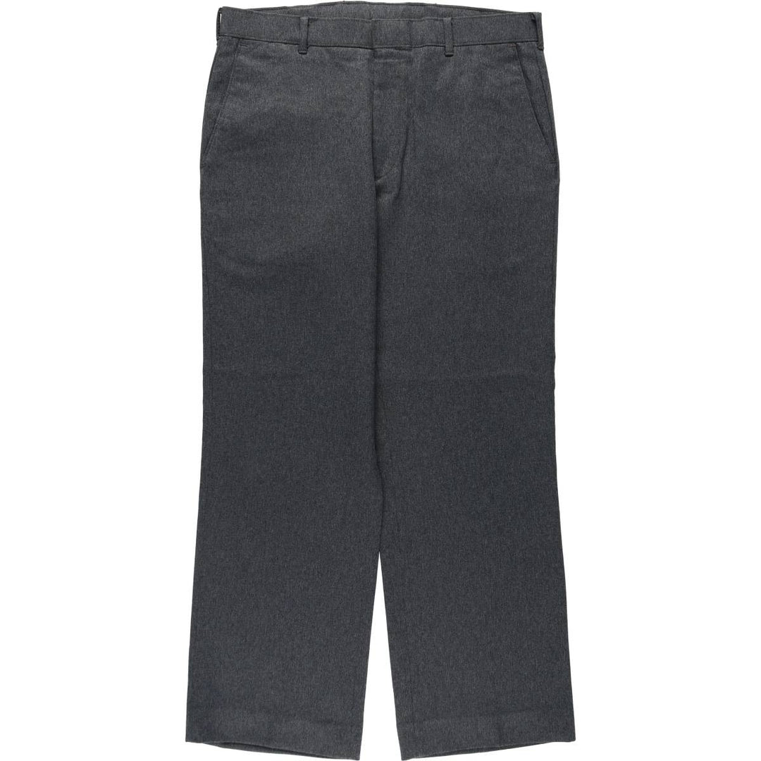 80s-90'S Levi's Action Slacks, Made in USA, Men's W34 equivalent, Vintage unclear gray type Vintage Second Hand