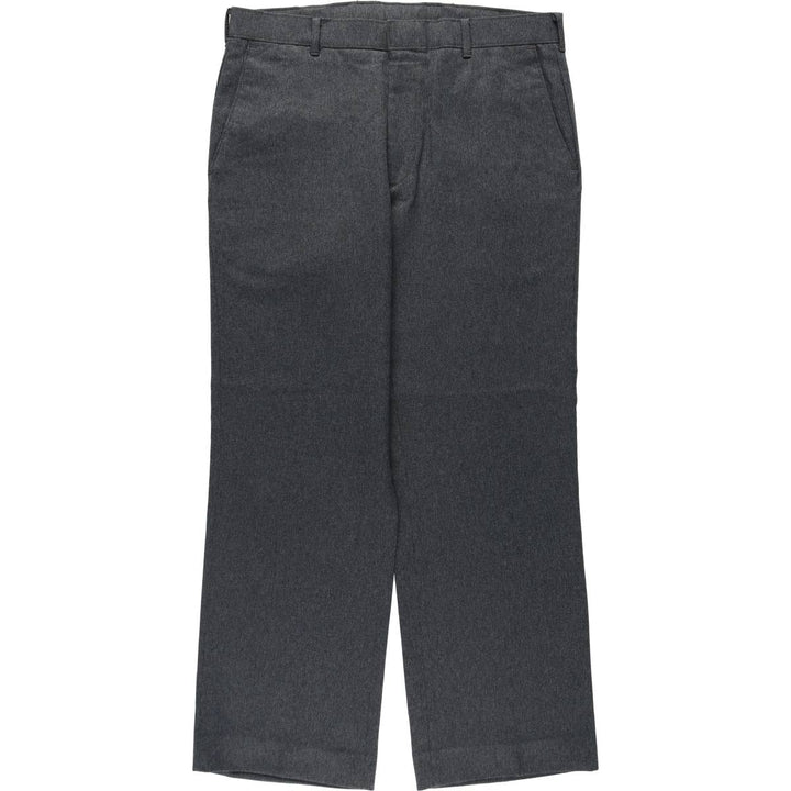 80s-90'S Levi's Action Slacks, Made in USA, Men's W34 equivalent, Vintage unclear gray type Vintage Second Hand