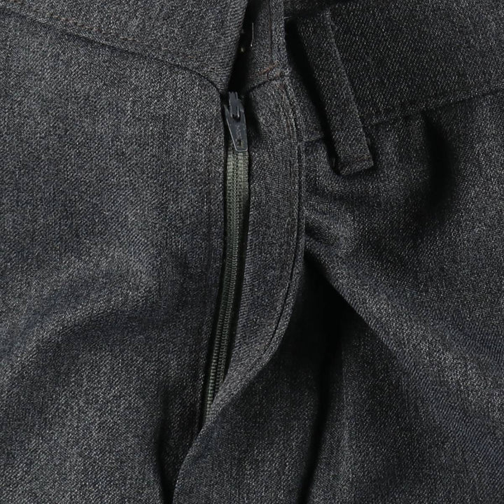 80s-90'S Levi's Action Slacks, Made in USA, Men's W34 equivalent, Vintage unclear gray type Vintage Second Hand
