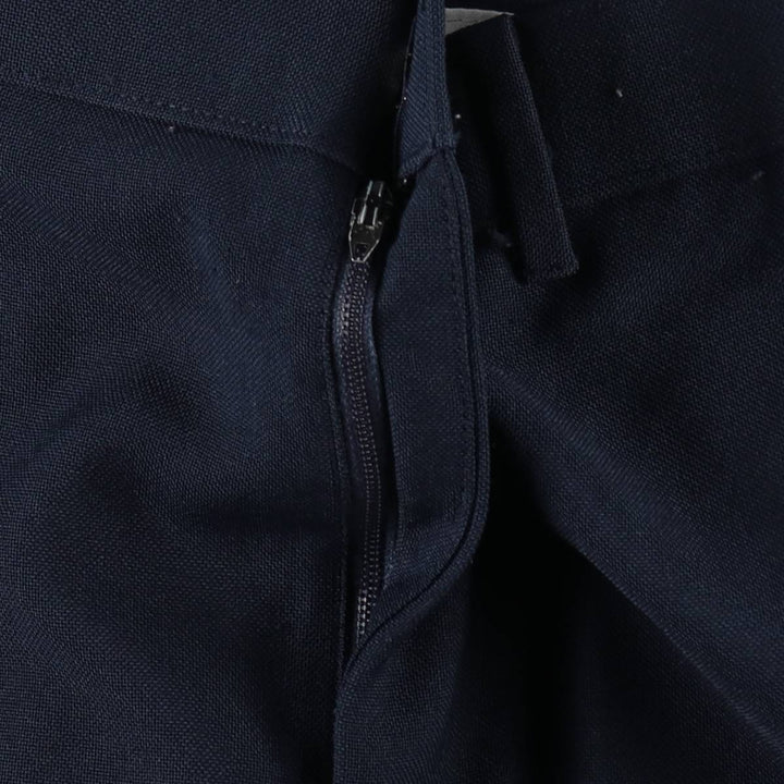 80'S Levi's ACTION SLACKS STA-PREST Sta-Prest slacks pants for men, size w37, vintage unclear navy blue type Vintage Second Hand