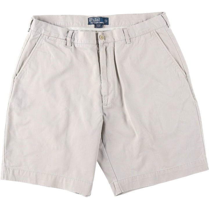 Ralph Lauren POLO by Ralph Lauren PROSPECT SHORT Chino shorts Short pants Men's w36 equivalent cotton Beige type Vintage Second Hand