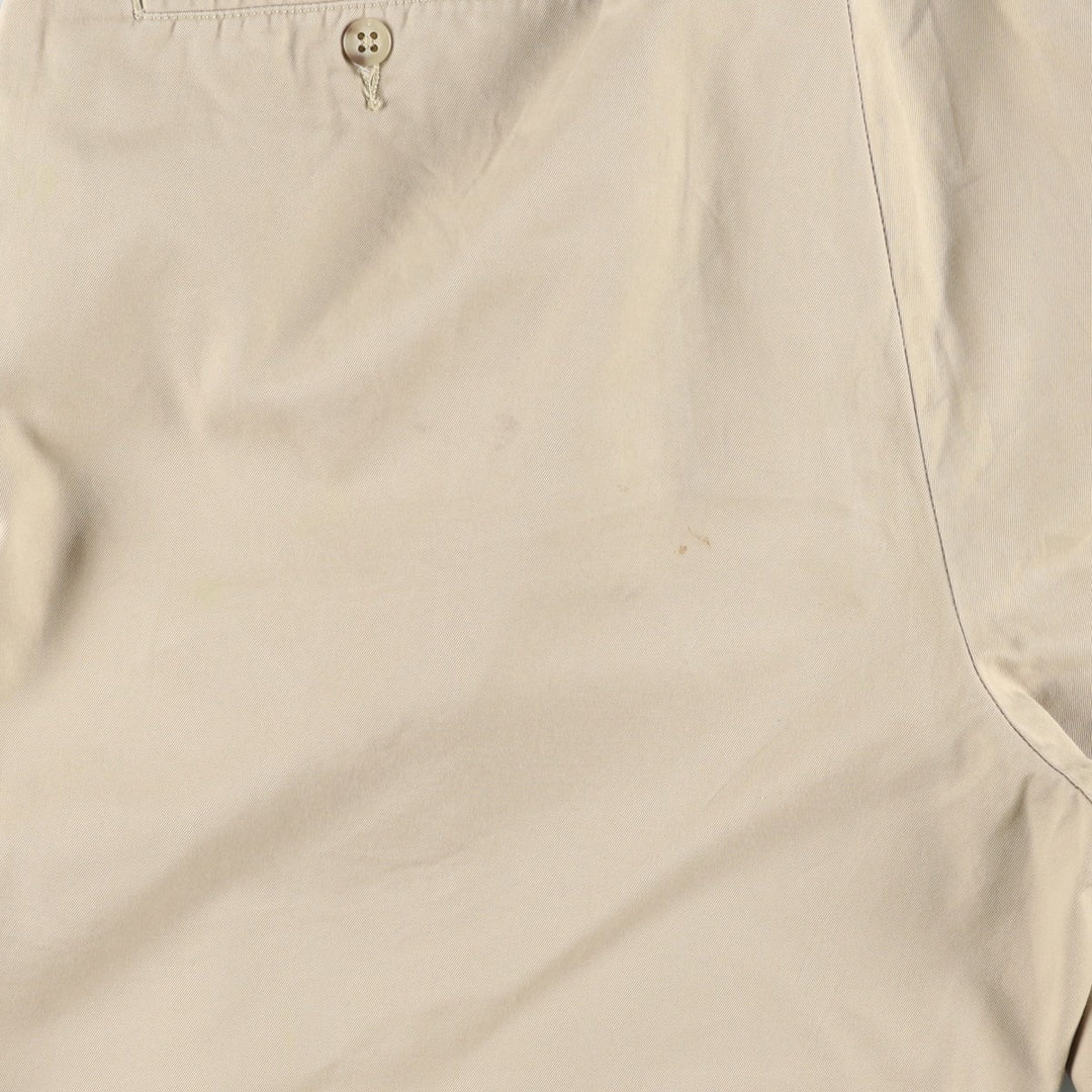 Ralph Lauren POLO by Ralph Lauren Chino Shorts, Men's W36 (approx.), Wide-legged Shorts cotton Beige type Vintage Second Hand